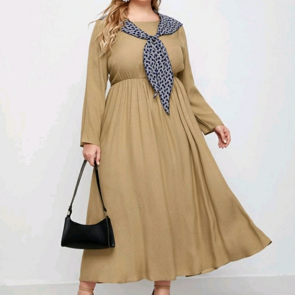 #11 Brand New Plus Sailor Collar Dress